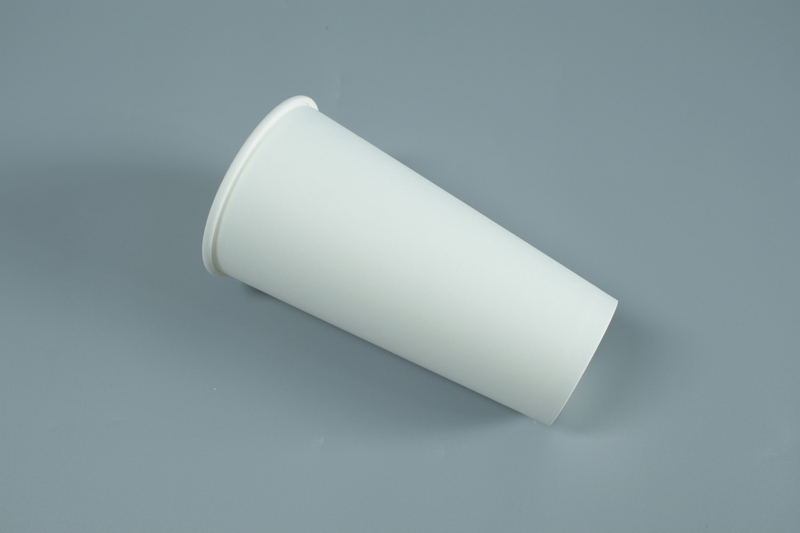 Disposable Biodegradable Cupcake Carton 8 12 24oz Hot Insulated Coffee Paper Cup With Lid